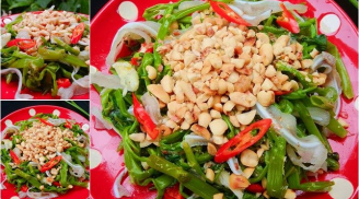 Mẹ đảm làm nộm rau muống 'ngon hết nấc', vừa giòn vừa đậm đà ai cũng tấm tắc khen