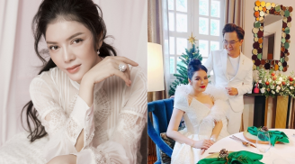 Lý Nhã Kỳ có dòng chia sẻ gây chú ý sau khi xuất hiện trong bức hình 'cưới' với MC Đại Nghĩa