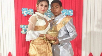 Lại thêm cặp đôi chú rể 14 tuổi lấy cô dâu 21 tuổi khiến dân mạng 'đứng ngồi không yên'