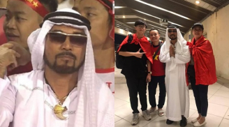 Bất ngờ với danh tính của cổ động viên UAE lọt thỏm giữa 'biển' người Việt trong 'chảo lửa' Mỹ Đình hôm qua