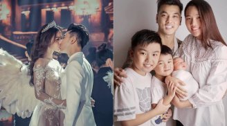 Kỷ niệm 1 năm ngày cưới, vợ siêu mẫu của Ưng Hoàng Phúc đăng ảnh tình tứ, nhắn nhủ ngọt ngào tới chồng