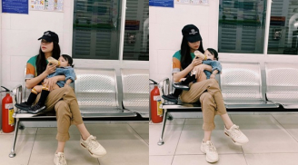 Trà Ngọc Hằng lo lắng khi con gái nhỏ sốt 40 độ nhưng bệnh viện lại chưa mở cửa