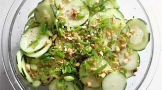 Bật mí công thức làm salad dưa chuột chỉ 5 phút là xong, ăn thay bữa sáng giúp giảm cân hiệu quả