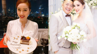 Bảo Thy kỷ niệm 1 tháng ngày cưới bên chồng doanh nhân nhưng lại lộ chi tiết đáng ngờ