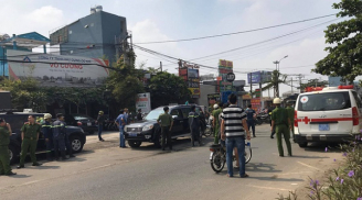 Nam thanh niên đánh đập vợ con rồi cầm hung khí để hăm dọa lực lượng chức năng