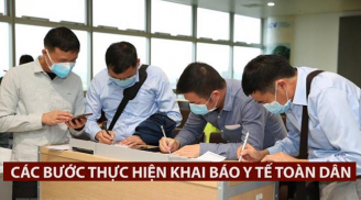 Hướng dẫn chi tiết các bước khai báo y tế toàn dân