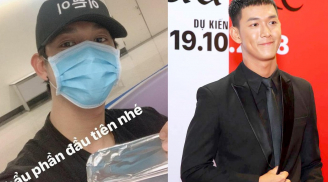 Song Luân kiểm tra sức khỏe tại sân bay và chuẩn bị cách ly