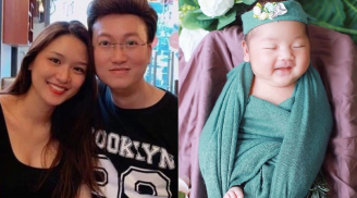 Ca sĩ Sỹ Luân bất ngờ công khai có con gái 1 tháng tuổi cực bụ bẫm, đáng yêu