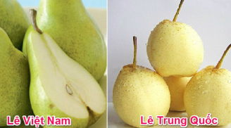 Mẹo chọn lê ngon ngọt, nhiều nước, tha hồ ăn mà không sợ chất bảo quản
