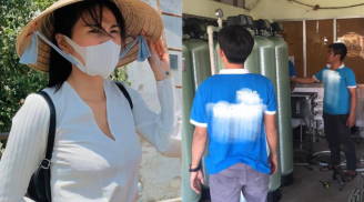 Thủy Tiên công khai quá trình lắp máy lọc nước giúp miền Tây, thông báo số tiền quyên góp đã gần 12 tỷ