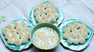 Mẹ đảm tự tay làm bánh trôi trong ngày tết Hàn Thực, khiến ai cũng gật gù khen khéo