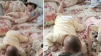 Thuê bảo mẫu trông con, trở về nhà người mẹ phẫn nộ với cảnh tượng trên giường