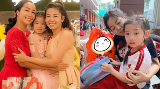 Ốc Thanh Vân xót xa chia sẻ hình ảnh Mai Phương đưa con gái đến trường, khoảnh khắc sẽ mãi không còn nữa
