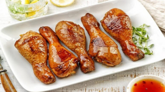 Ngày trở gió mẹ làm món đùi gà nướng mật ong thơm nức, ngon hết nấc