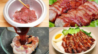 Nướng thịt bằng nồi cơm điện chỉ 30 phút đã có món ăn cực ngon, 'tưởng không dễ mà dễ không tưởng'