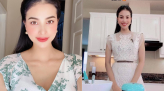 Phạm Hương đăng ảnh gián tiếp phủ nhận chuyện mang bầu lần 2, dân mạng lại soi ra chi tiết hài hước