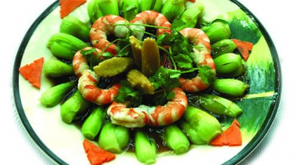 Rau ngồng cải xào tôm ngon cực phẩm, đầu bếp nhà hàng cũng phải ngả nón kính phục