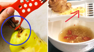 Chiếc lỗ nhỏ ở cạnh dao nạo rau củ không phải để trang trí, bạn sẽ bất ngờ khi biết công dụng thật sự