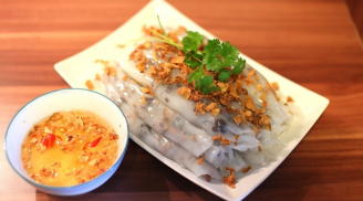 Cách làm bánh cuốn tại nhà đơn giản nhất, siêu nhanh, vụng mấy cũng thành công