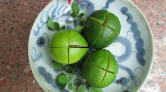 Bổ tư quả chanh rồi đặt ở đầu giường, việc làm nhỏ nhưng mang lại vô vàn lợi ích