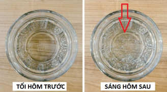 Đặt sẵn cốc nước gần giường ngủ, đây là 5 điều 'khinh khủng' sẽ xảy ra khiến bạn từ bỏ thói quen này ngay