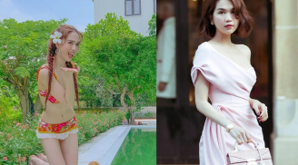 Lần đầu thấy Ngọc Trinh diện bikini mà che chắn cẩn thận, phải chăng là vì bạn trai?