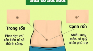 3 nốt ruồi vùng rốn quý như “kim cương” hút tài lộc, ai có được sướng trọn một đời