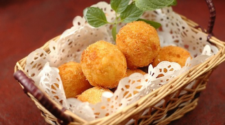 Món thịt viên trứng chim cút giòn tan thơm ngon, ai cũng thích