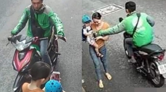 Bắt giữ tài xế GrabBike cướp giật điện thoại của người phụ nữ bế con nhỏ