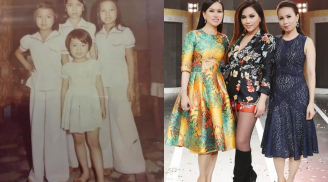 Ảnh thời thơ ấu của 3 chị em Cẩm Ly, Hà Phương và Minh Tuyết khiến người hâm mộ bất ngờ