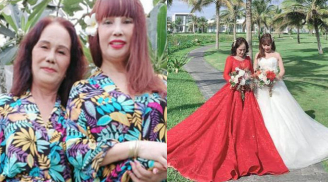 Cô dâu 62 và 65 tuổi đọ sắc trong bộ ảnh cưới bên bờ biển