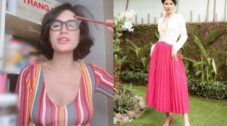 Trang Trần lại khiến fan tá hỏa vì livestream mặc áo bó để lộ vòng 2 phì nhiêu