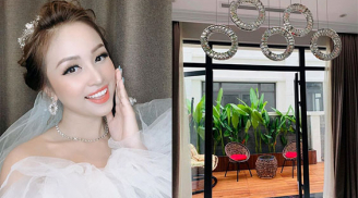 Vừa được cầu hôn bằng nhẫn kim cương khủng, Vân Hugo lại hé lộ căn biệt thự 'khủng' mới tậu ở Sài Gòn