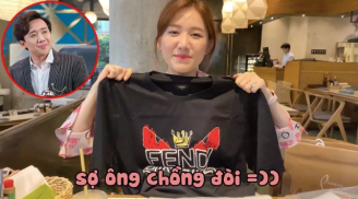 Khoe quà sinh nhật, Hari Won vẫn “nơm nớp” lo sợ về nhà chồng sẽ giành mặc trước