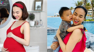 Đinh Ngọc Diệp khoe bụng bầu vượt mặt chuẩn bị sinh con thứ 2, nhan sắc khiến ai cũng trầm trồ khen ngợi
