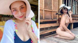 Ốc Thanh Vân trốn con đi chơi, tiện thể khoe vóc dáng thon gọn đến bất ngờ sau 3 lần sinh nở
