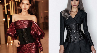 Diện cùng một loại corset nhưng mỹ nhân Việt người thì sang chảnh, người lại phô trọn nhược điểm