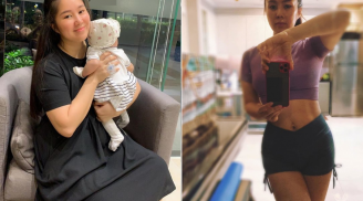 Lê Phương giảm cân ngoạn mục sau sinh, tự tin khoe cơ bụng săn chắc khiến ai nấy trầm trồ