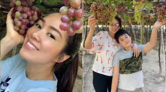 Lê Phương hé lộ mối quan hệ giữa mẹ chồng và con trai riêng của mình qua một khoảnh khắc nhỏ
