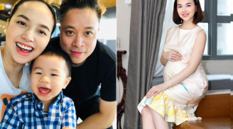 Đạo diễn Victor Vũ hạnh phúc thông báo bà xã Đinh Ngọc Diệp đã hạ sinh con trai thứ hai