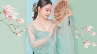 Hậu ồn ào “cặp kè” với trai trẻ, Nhật Kim Anh hóa “nữ hoàng cổ trang” đẹp như trong tranh bước ra