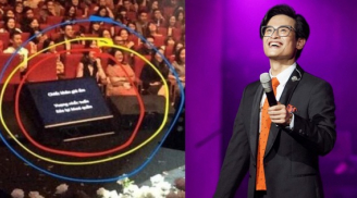 Hà Anh Tuấn “dở khóc dở cười” nhớ về sự cố quên kéo khoá quần bị nhắc ngay trên máy chạy lời