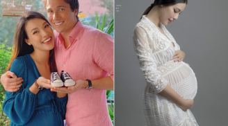 MC Hoàng Oanh chính thức xác nhận đã hạ sinh con trai đầu lòng với ông xã ngoại quốc