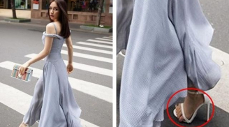 Hòa Minzy bị fan thẳng thừng chê bai có “bàn chân xấu” để ngón út tràn ra ngoài sandal