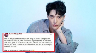 Châu Đăng Khoa đáp trả “ẩn ý” khi bị đàn anh tố “sân si và nói xấu cả showbiz”