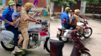 Hé lộ danh tính 'không phải dạng vừa' của nam sinh ngủ quên, được CSGT chở đi thi
