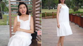 Mang bụng bầu to 6 tháng, Thúy Vân vẫn rất nhanh nhẹn khi biểu diễn catwalk khoe thần thái rạng rỡ