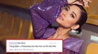 Tự khen mình đẹp, Á hậu Hoàng Thùy bị cánh mày râu chê bai thậm tệ “Xấu hơn vợ tôi để mặt mộc”