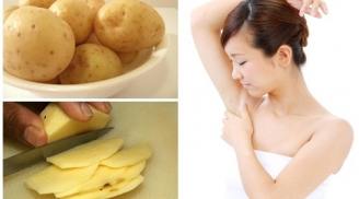 Chỉ 5 phút với các nguyên liệu tự nhiên, vùng da thâm xì dưới nách sẽ trắng sáng mịn màng