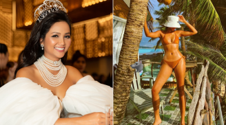 Hiếm hoi đăng ảnh diện bikini, H'Hen Niê khoe thân hình nóng bỏng chuẩn đến từng centimet